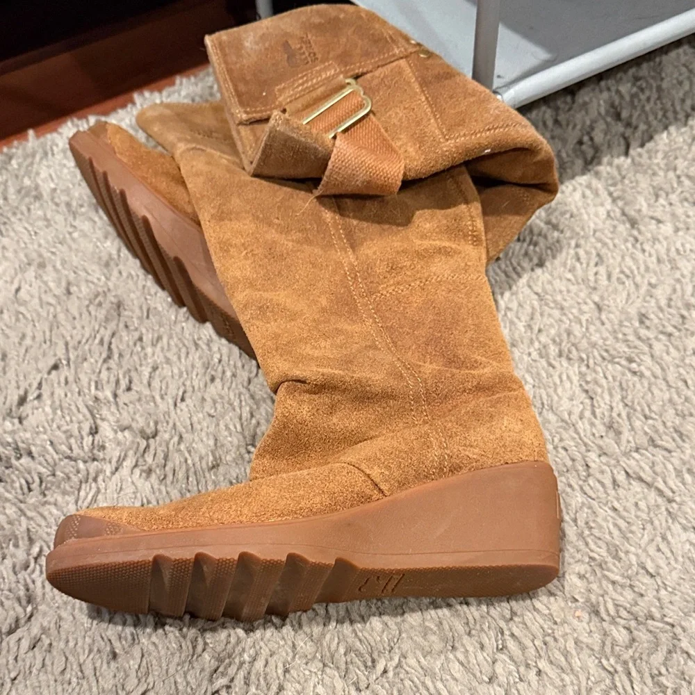 Sorel Women's Brown Suede Winter Boots - Picture 5 of 6